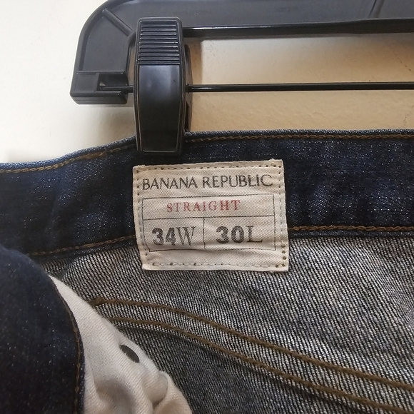 Banana Republic Straight Jeans Mens 34 x 30 - Picture 6 of 7